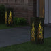 Solar LED Pad Licht 2 st Warmwit 18 x 18 x 50 cm