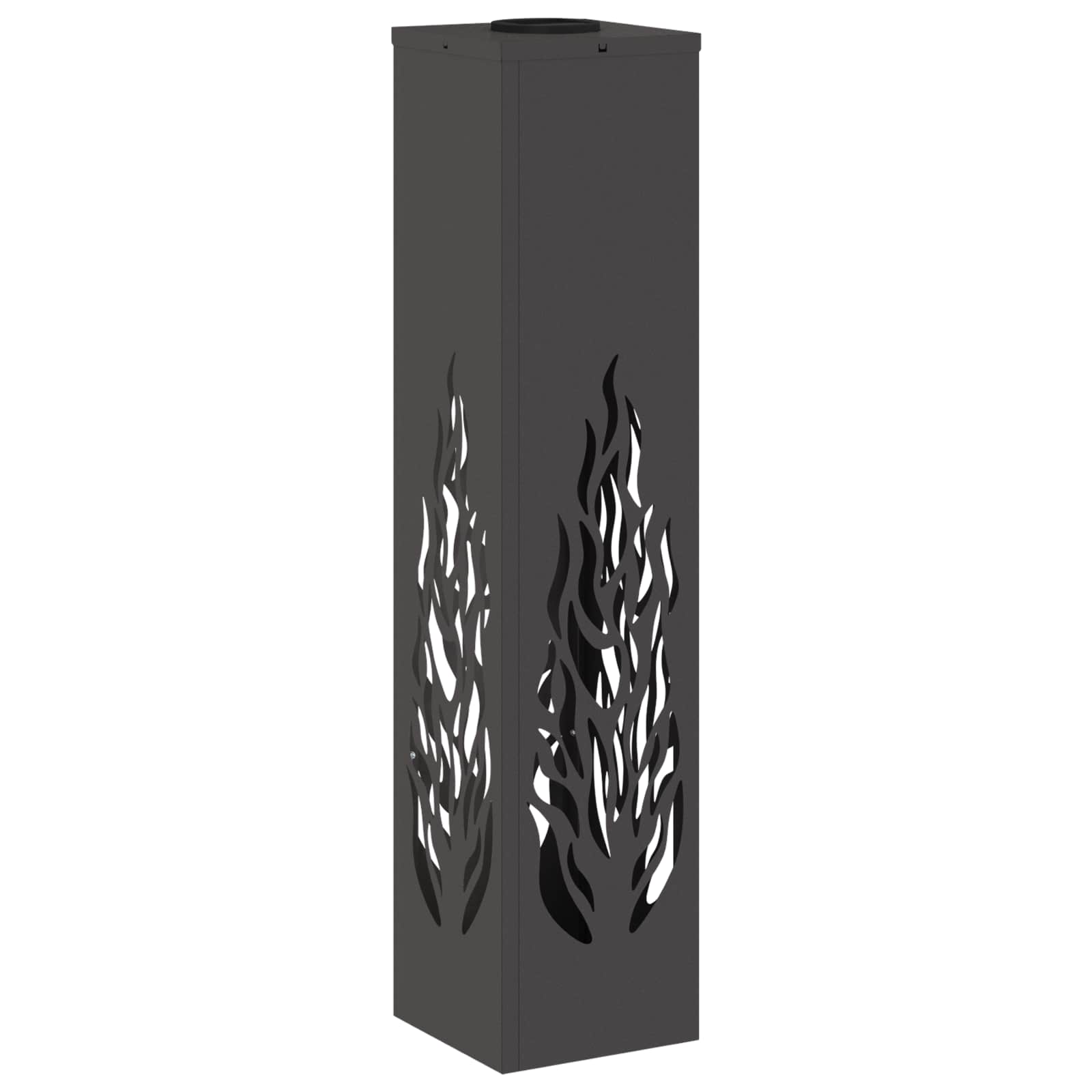 Solar LED Pad Licht 2 st Warmwit 18 x 18 x 80 cm