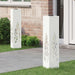 Solar LED Pad Licht 2 st Warmwit 18 x 18 x 80 cm