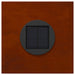 Solar LED Pad Licht 2 st Warmwit 18 x 18 x 80 cm weervast staal