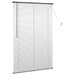 Venetiaanse jaloezie Zilvergrijs 150 x 80 cm 25 mm PVC