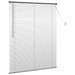 Venetiaanse jaloezie Zilvergrijs 150 x 110 cm 25 mm PVC