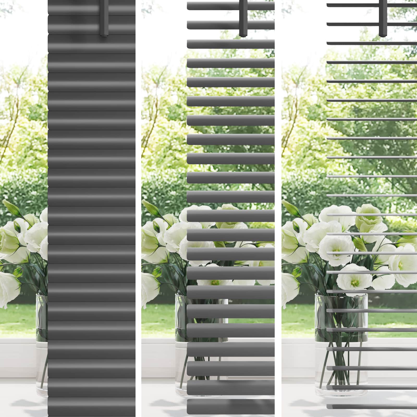 Venetiaanse jaloezie Zilvergrijs 213 x 60 cm 25 mm PVC