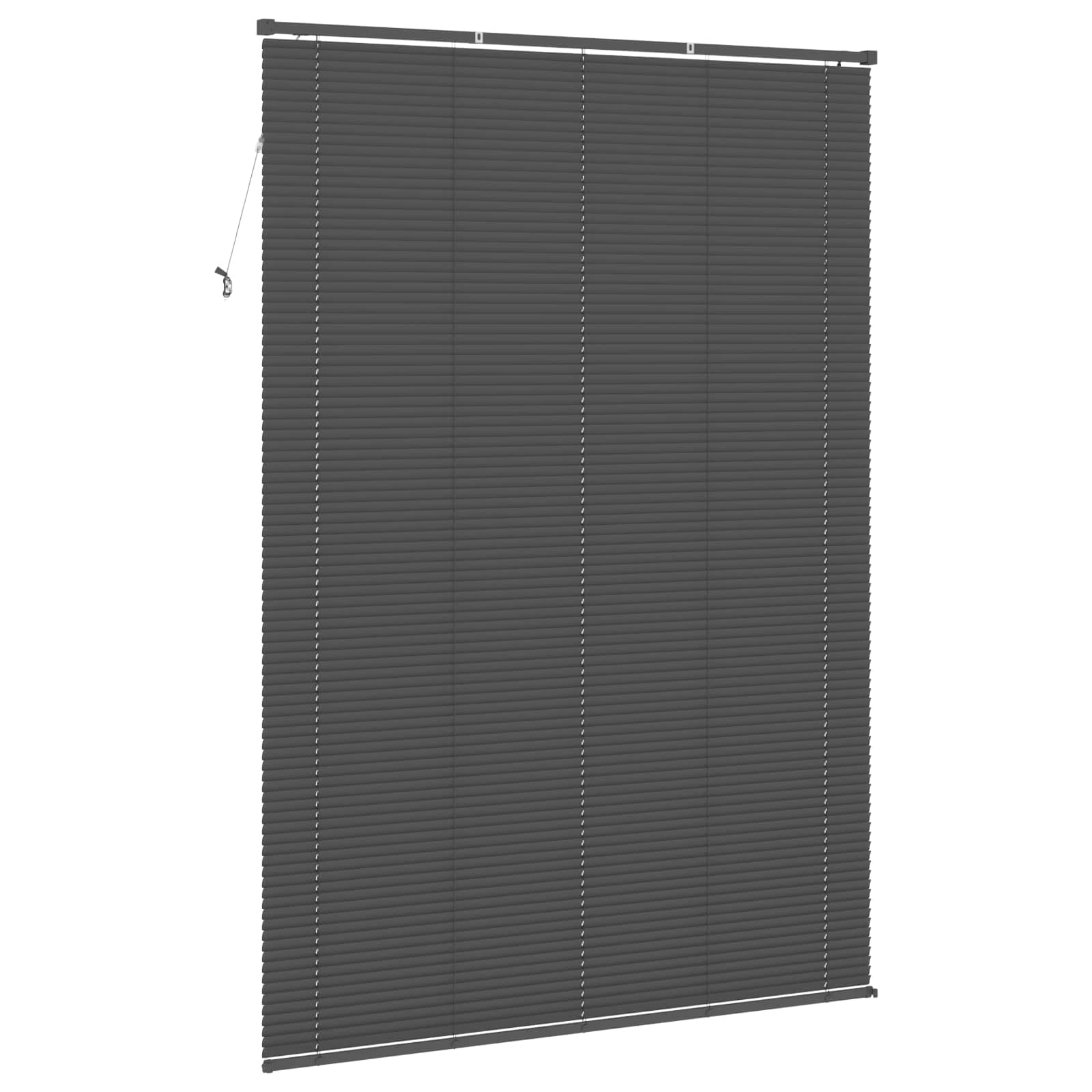 Venetiaanse jaloezie Zilvergrijs 213 x 140 cm 25 mm PVC