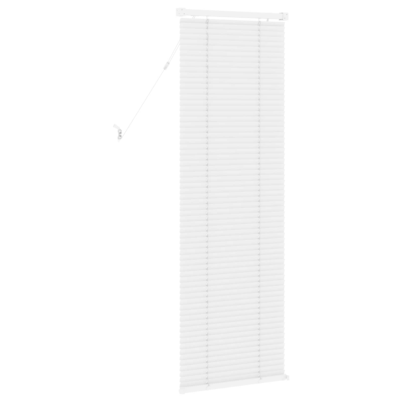 Venetiaanse jaloezie Wit 150 x 60 cm 25 mm PVC