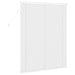 Venetiaanse jaloezie Wit 150 x 120 cm 25 mm PVC