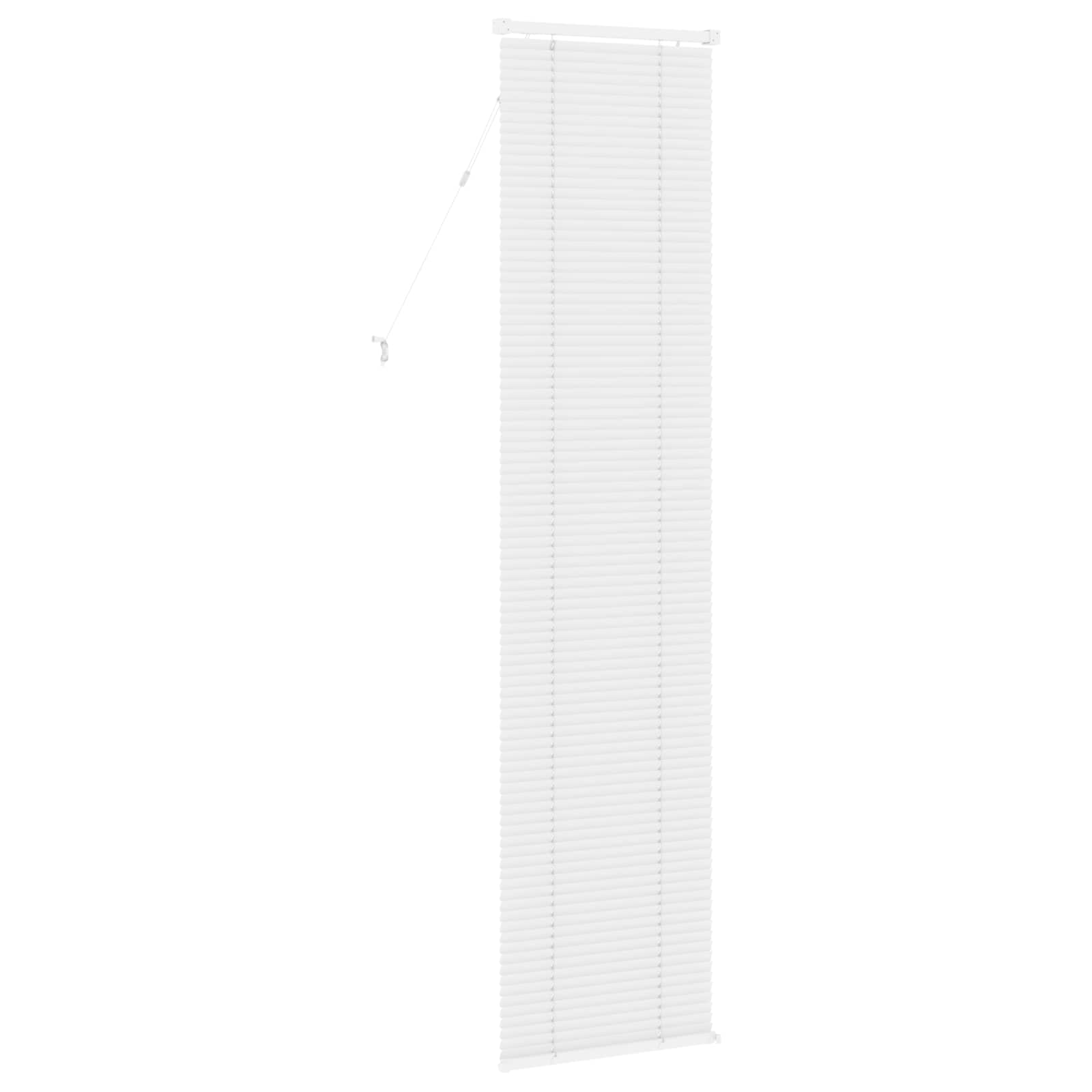 Venetiaanse jaloezie Wit 213 x 50 cm 25 mm PVC