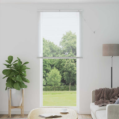 Venetiaanse jaloezie Wit 213 x 80 cm 25 mm PVC
