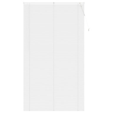 Venetiaanse jaloezie Wit 213 x 120 cm 25 mm PVC