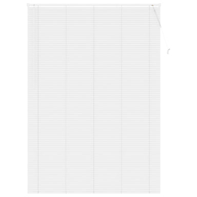 Venetiaanse jaloezie Wit 213 x 140 cm 25 mm PVC