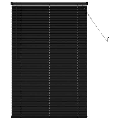 Venetiaanse jaloezie Zwart 150 x 70 cm 25 mm PVC