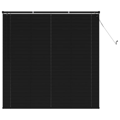 Venetiaanse jaloezie Zwart 150 x 130 cm 25 mm PVC