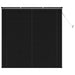 Venetiaanse jaloezie Zwart 150 x 130 cm 25 mm PVC