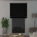 Venetiaanse jaloezie Zwart 213 x 120 cm 25 mm PVC
