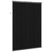 Venetiaanse jaloezie Zwart 213 x 130 cm 25 mm PVC