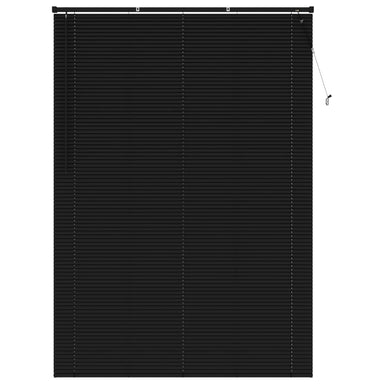 Venetiaanse jaloezie Zwart 213 x 150 cm 25 mm PVC