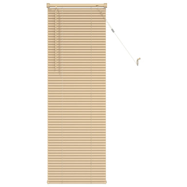 Venetiaanse jaloezie Lichtbruin met Patroon 150 x 40 cm 25 mm