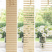 Venetiaanse jaloezie Lichtbruin met Patroon 150 x 70 cm 25 mm