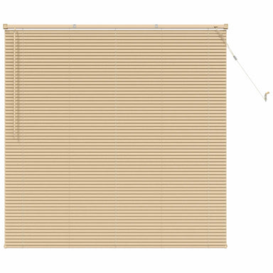 Venetiaanse jaloezie Lichtbruin met Patroon 150 x 160 cm 25 mm