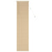 Venetiaanse jaloezie Lichtbruin met Patroon 213 x 40 cm 25 mm
