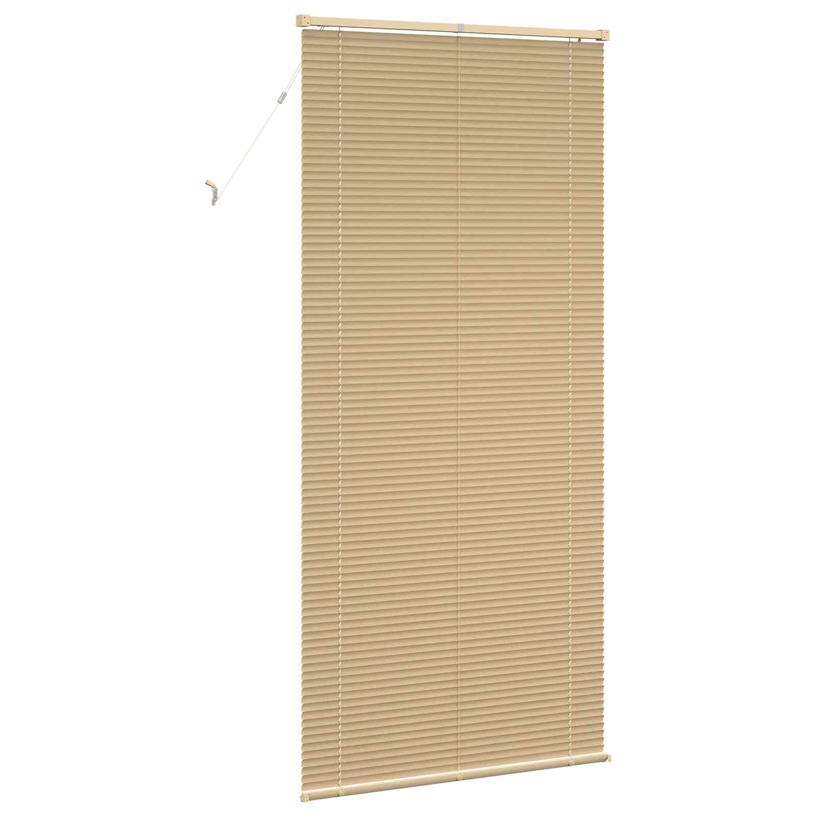 Venetiaanse jaloezie Lichtbruin met Patroon 213 x 80 cm 25 mm