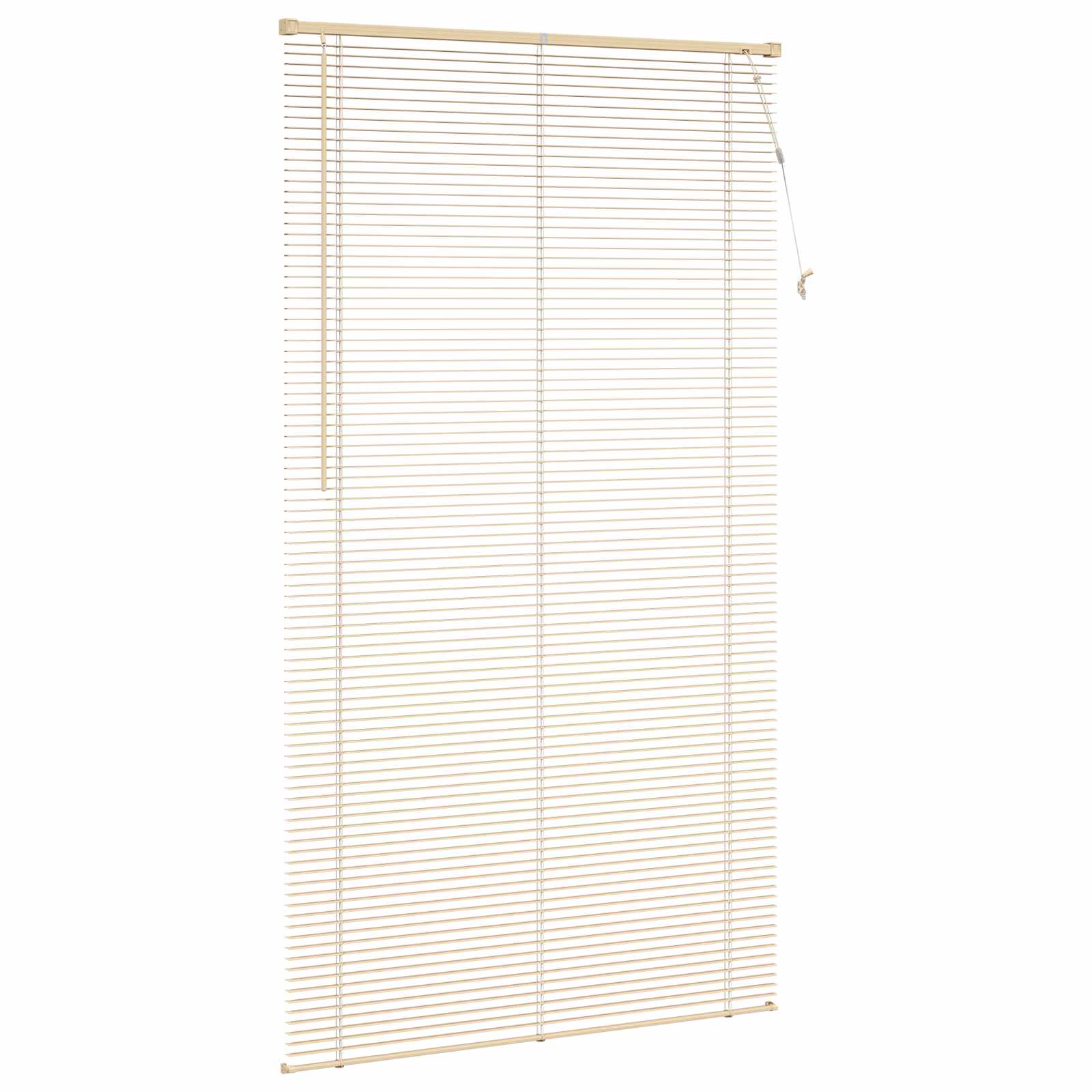 Venetiaanse jaloezie Lichtbruin met Patroon 213 x 110 cm 25 mm