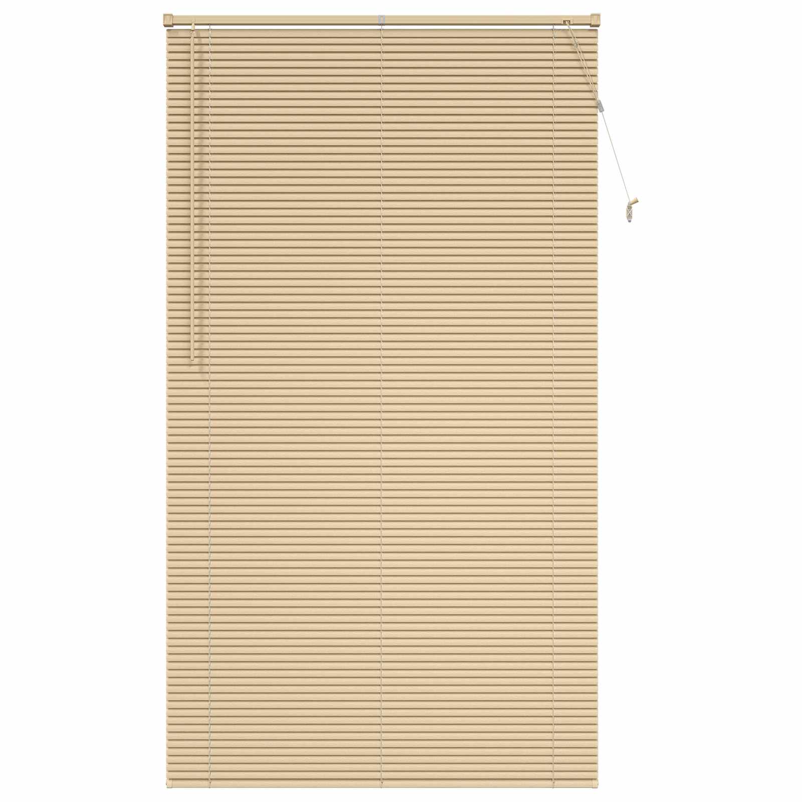 Venetiaanse jaloezie Lichtbruin met Patroon 213 x 110 cm 25 mm