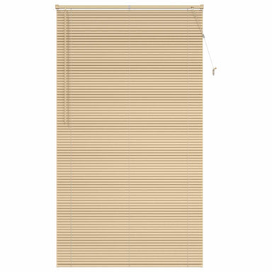 Venetiaanse jaloezie Lichtbruin met Patroon 213 x 110 cm 25 mm