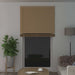 Venetiaanse jaloezie Lichtbruin met Patroon 213 x 120 cm 25 mm