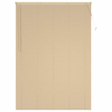 Venetiaanse jaloezie Lichtbruin met Patroon 213 x 160 cm 25 mm