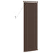 Venetiaanse jaloezie Donkerbruin met Patroon 150 x 40 cm 25 mm
