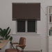 Venetiaanse jaloezie Donkerbruin met Patroon 150 x 120 cm 25 mm