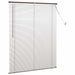 Venetiaanse jaloezie Donkerbruin met Patroon 150 x 120 cm 25 mm