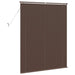 Venetiaanse jaloezie Donkerbruin met Patroon 150 x 120 cm 25 mm