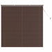 Venetiaanse jaloezie Donkerbruin met Patroon 150 x 130 cm 25 mm