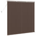Venetiaanse jaloezie Donkerbruin met Patroon 150 x 150 cm 25 mm