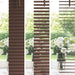 Venetiaanse jaloezie Donkerbruin met Patroon 213 x 50 cm 25 mm