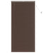Venetiaanse jaloezie Donkerbruin met Patroon 213 x 80 cm 25 mm