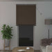 Venetiaanse jaloezie Donkerbruin met Patroon 213 x 90 cm 25 mm