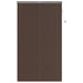 Venetiaanse jaloezie Donkerbruin met Patroon 213 x 120 cm 25 mm