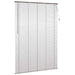 Venetiaanse jaloezie Donkerbruin met Patroon 213 x 130 cm 25 mm