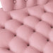 HoogRugStoel Roze 56,5 x 70 x 110 cm Fluweel