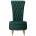 Slipper Stoel Donkergroen 56,5 x 70 x 110 cm Stof