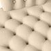 Slipper Stoel Crème 56,5 x 70 x 110 cm Stof