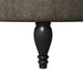 Slipper Stoel Donkergrijs 56,5 x 70 x 110 cm Nep Suede Leer