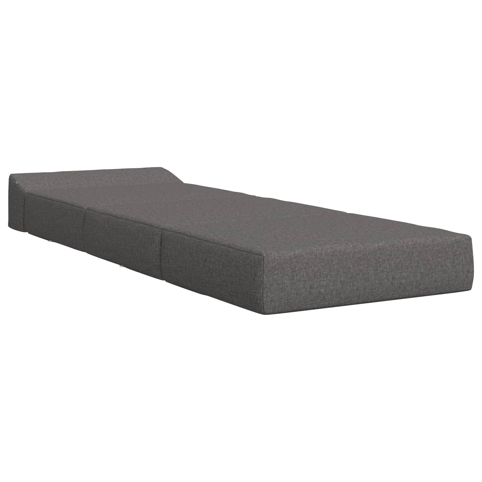 Opvouwbare slaapbank Lichtgrijs 70 x 60 x 63 cm Stof