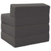 Opvouwbare slaapbank Lichtgrijs 70 x 60 x 63 cm Stof