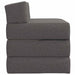 Opvouwbare slaapbank Lichtgrijs 70 x 60 x 63 cm Stof