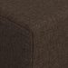 Vouwbare Bankbed Taupe 200 x 70 x 15 cm Stof