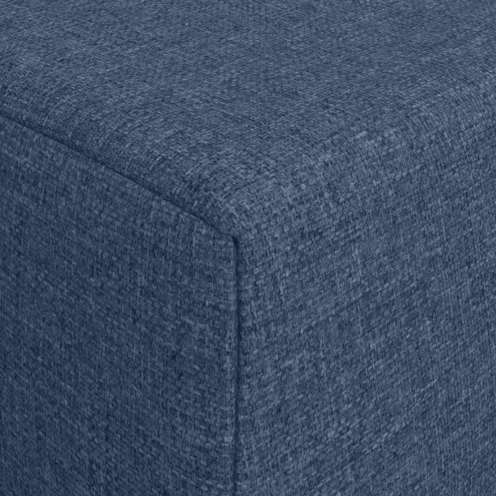 Vouwbare Bankbed Blauw 200 x 70 x 15 cm Stof